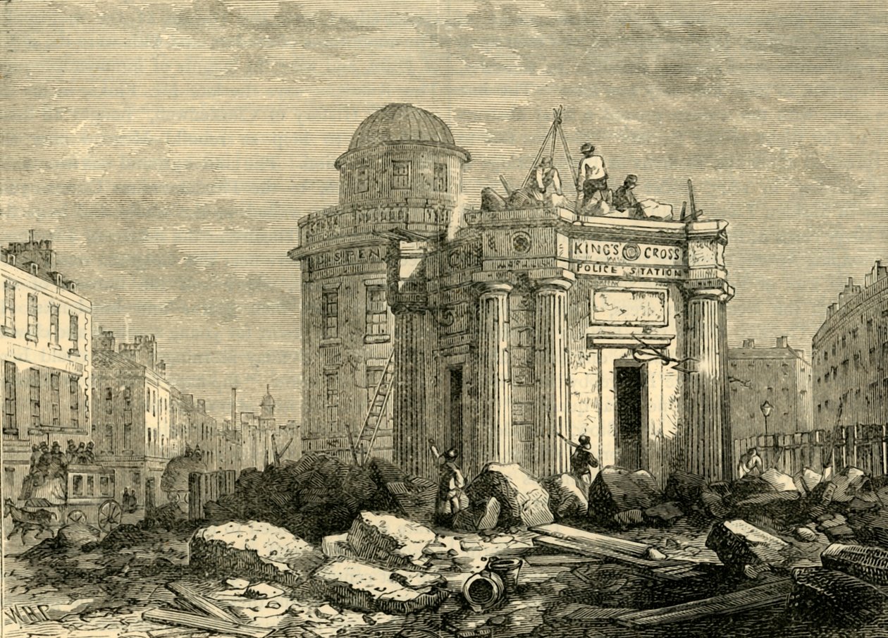Kings Cross, ok. 1872 r. autorstwa Unbekannt