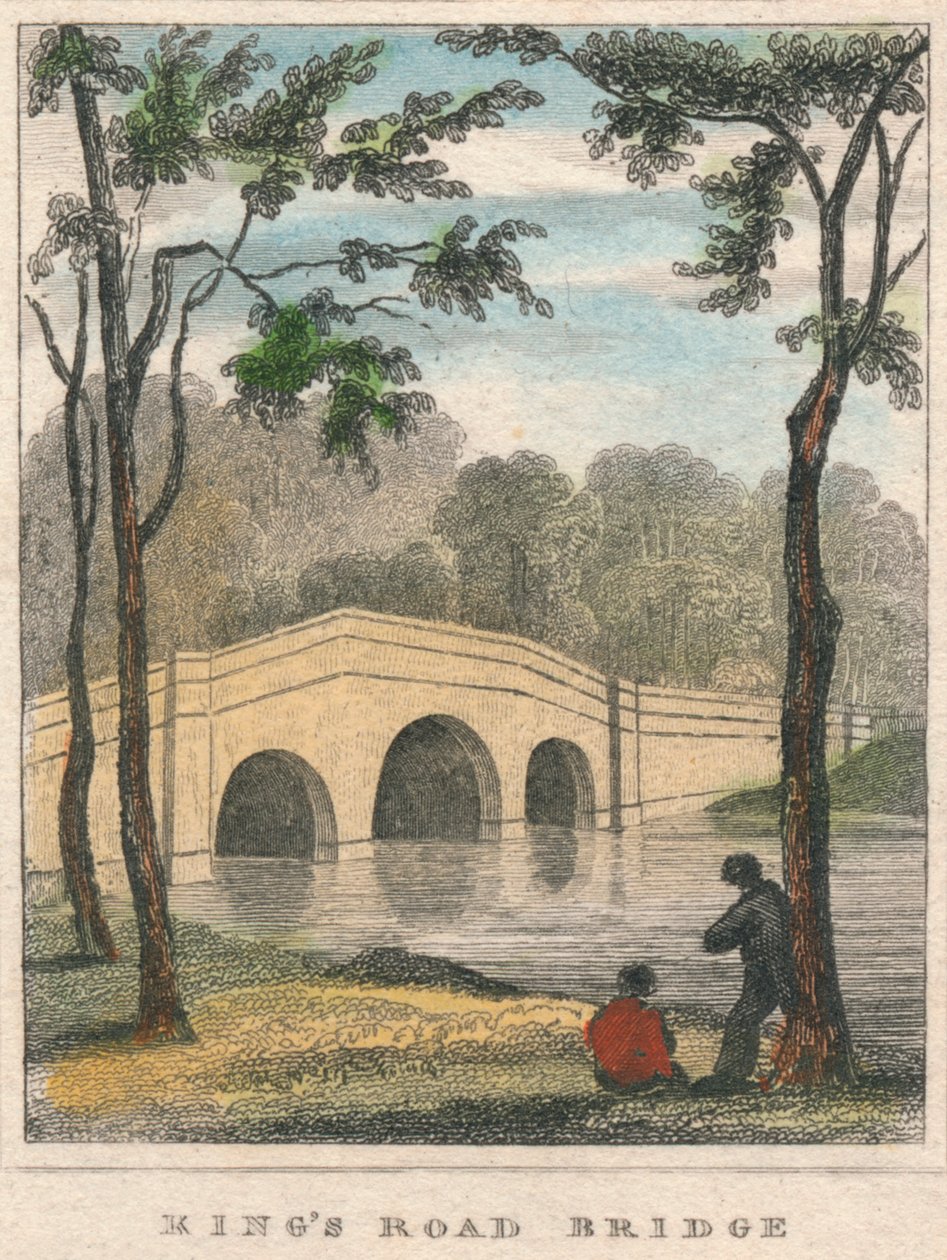 Kings Road Bridge, XIX wiek autorstwa Unbekannt