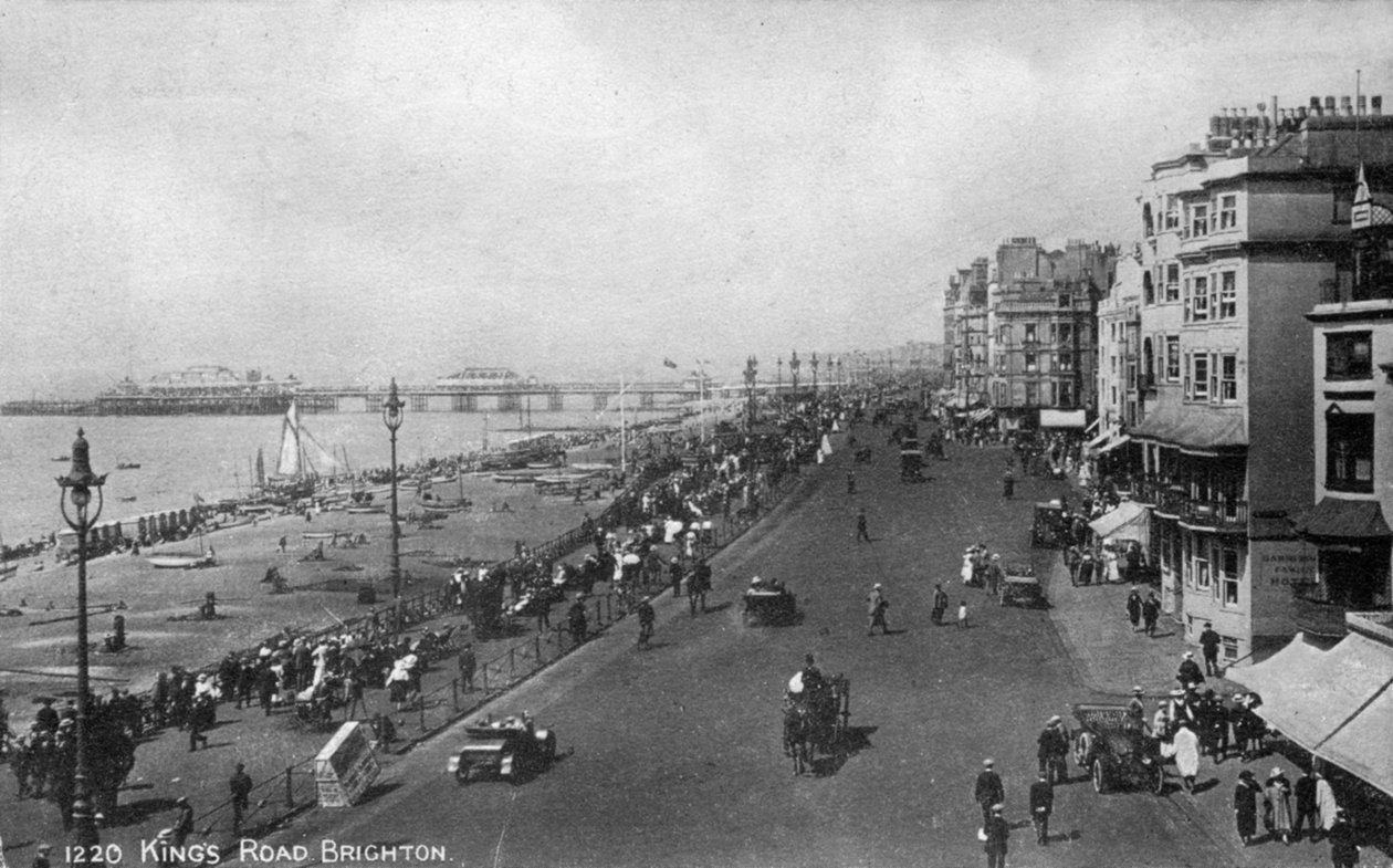 Kings Road, Brighton, East Sussex, początek XX wieku autorstwa Unbekannt