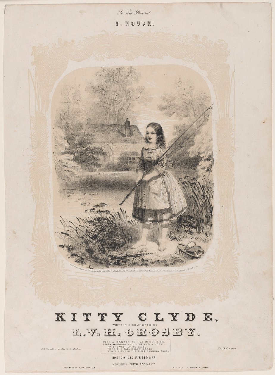 Kitty Clyde, 1854. autorstwa Unbekannt