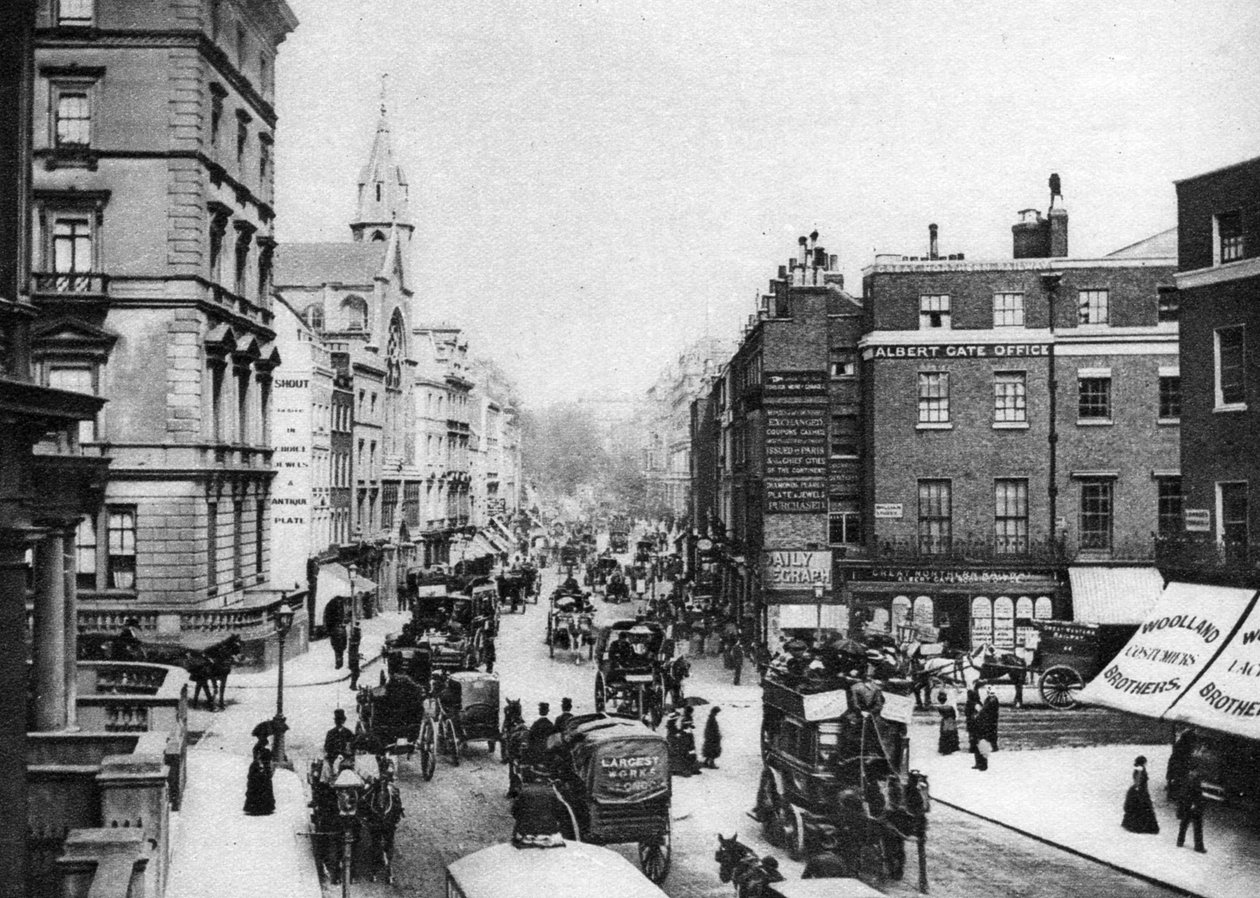 Knightsbridge, Londyn, lata 90. 1926-1927 autorstwa Unbekannt