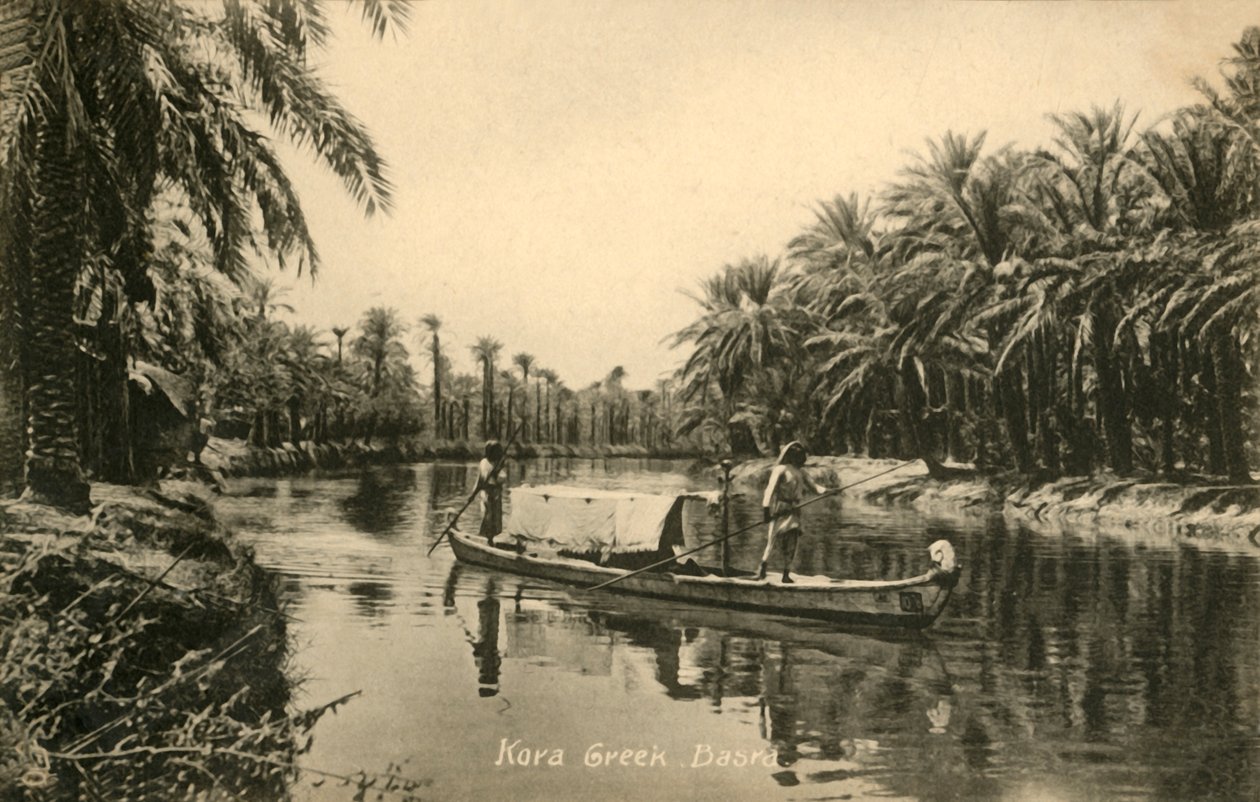 Zatoczka Kora, Basra, c1918-c1939. autorstwa Unbekannt