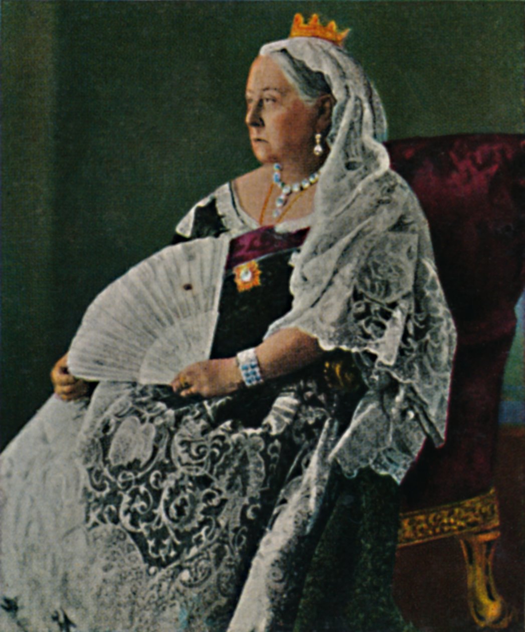 Królowa Wiktoria Anglii 1819-1901, 1934. autorstwa Unbekannt