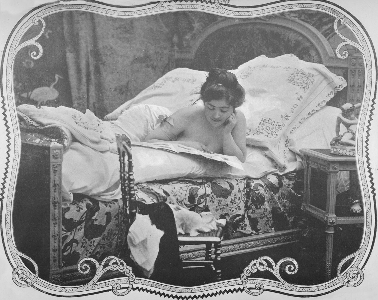 Piękny obraz, 1900 autorstwa Unbekannt