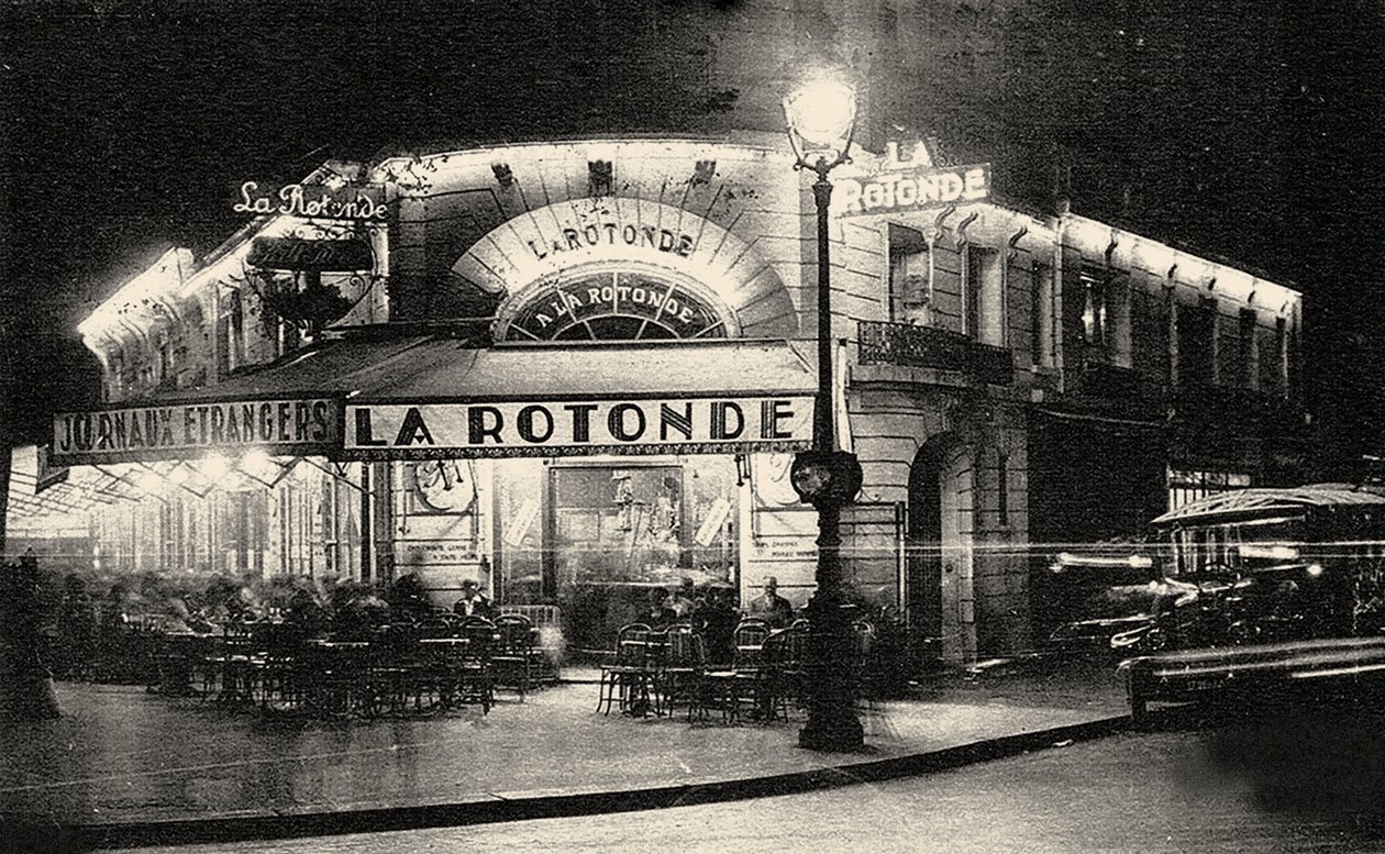 Rotunda, Boulevard du Montparnasse, ca. 1925. autorstwa Unbekannt