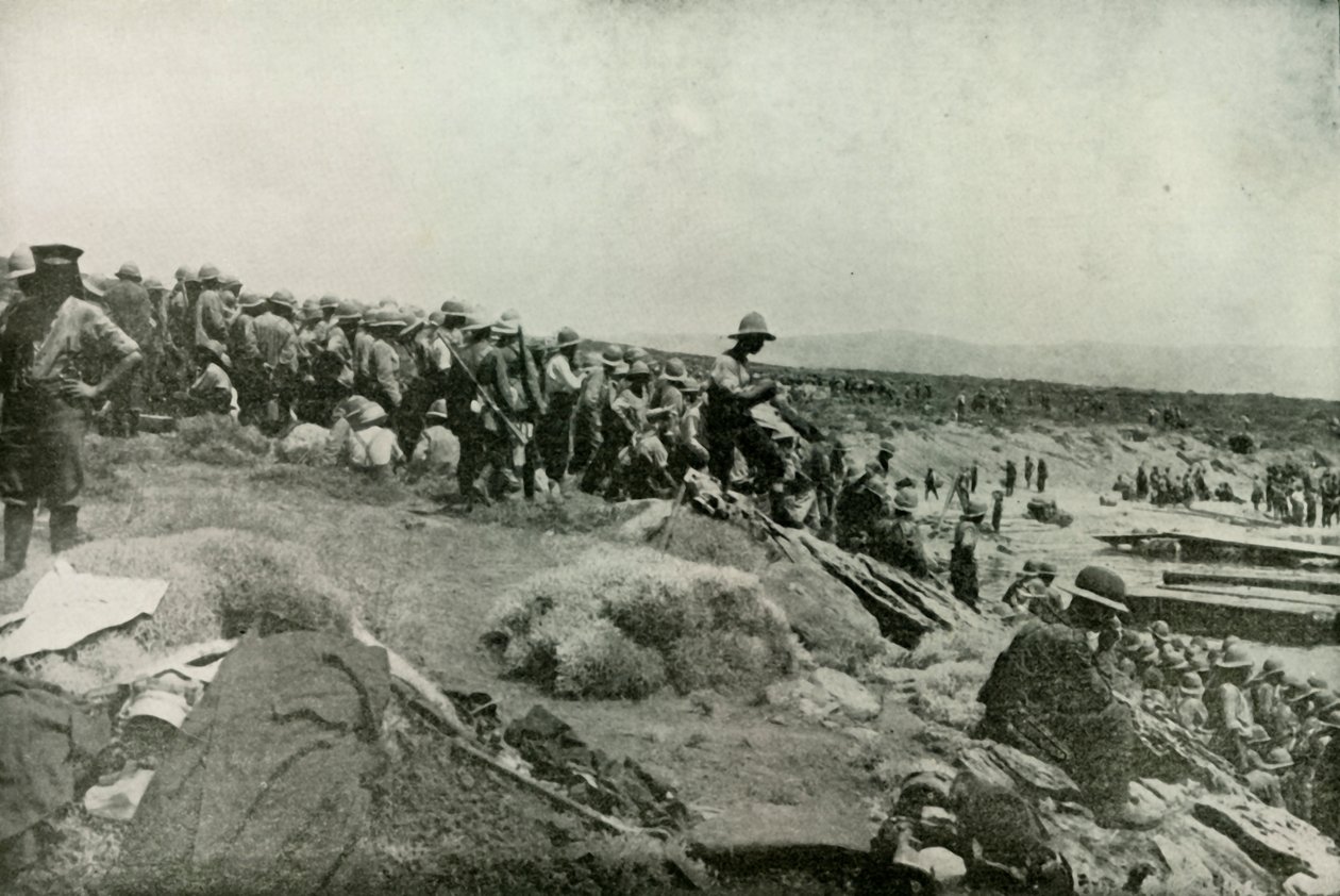 Oddziały desantowe w zatoce Suvla, 1919. autorstwa Unbekannt