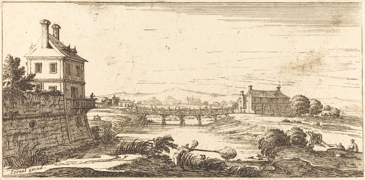 Krajobraz, 1635 lub później. autorstwa Unbekannt