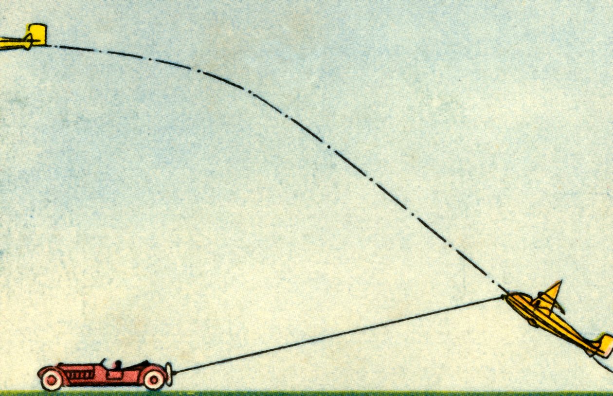 Wystrzelenie szybowca, 1932. autorstwa Unbekannt
