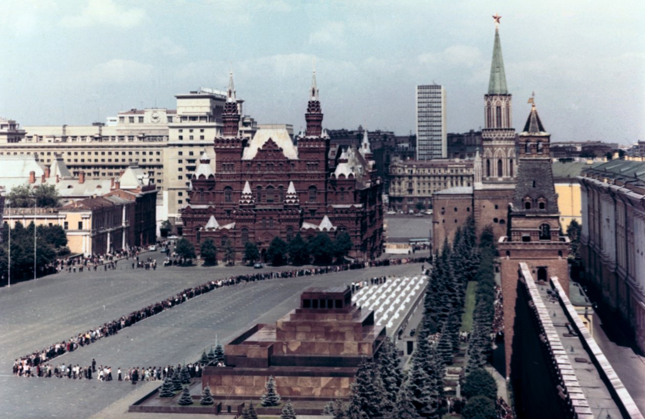 Mauzoleum Lenina, Plac Czerwony, Moskwa, 1980 autorstwa Unbekannt