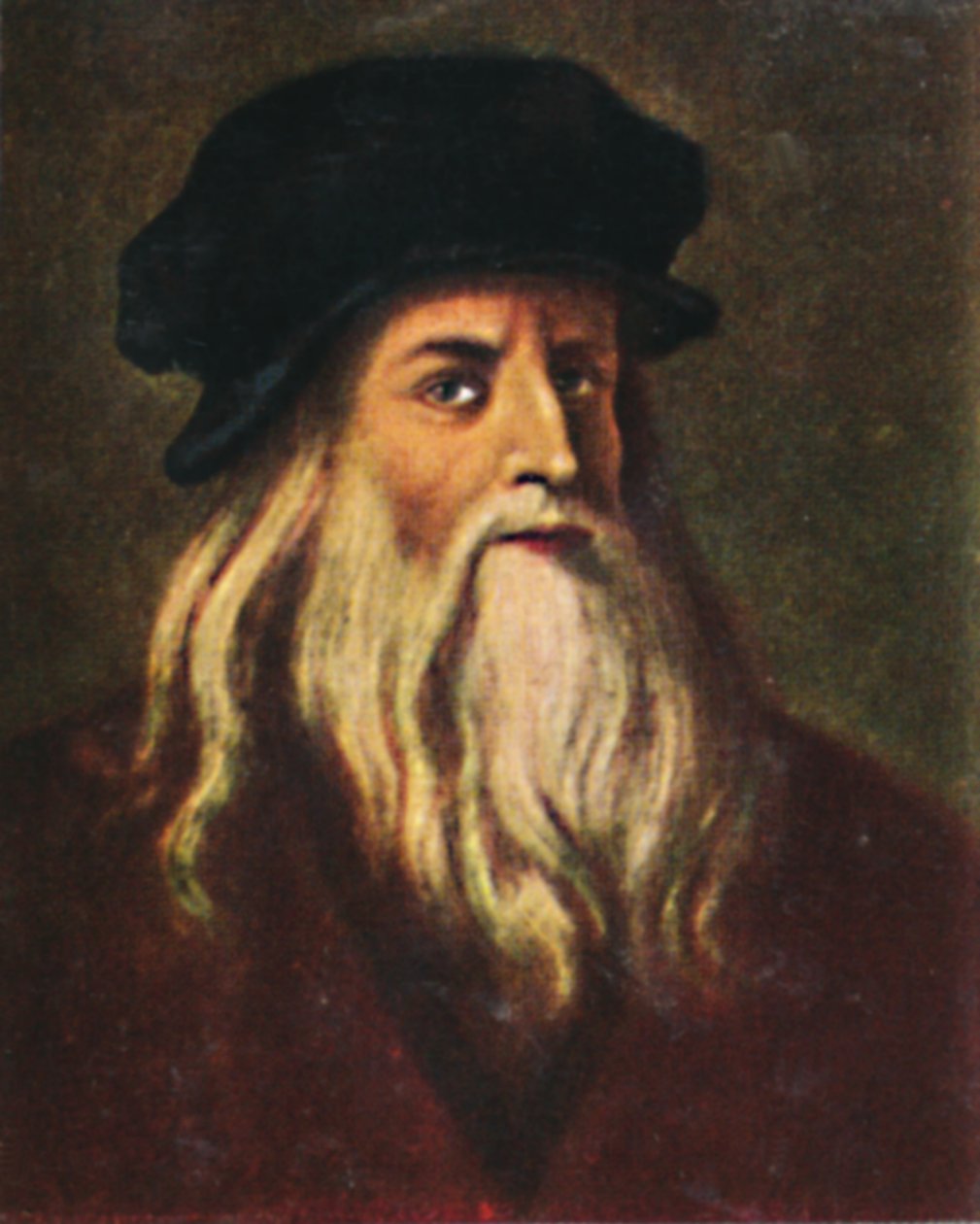 Leonardo da Vinci 1452-1519. - Autoportret, 1934. autorstwa Unbekannt
