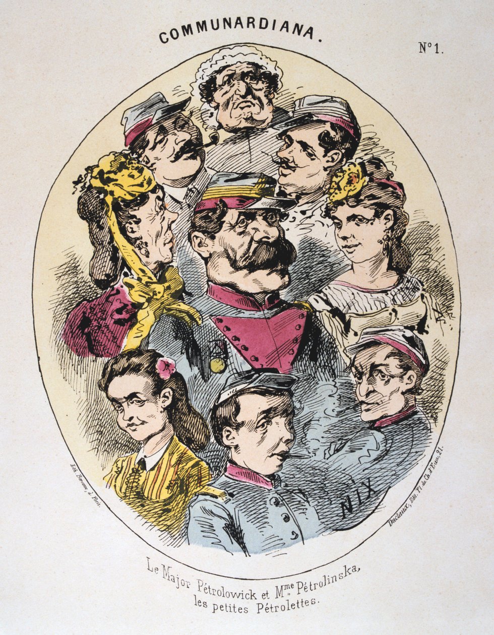 Piękne Dni Komuny, 1871 autorstwa Unbekannt