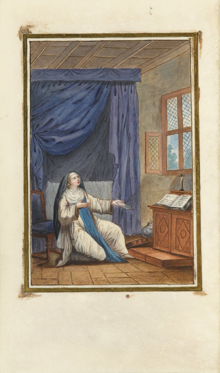 Listy Abelarda i Heloise, 1782 autorstwa Unbekannt