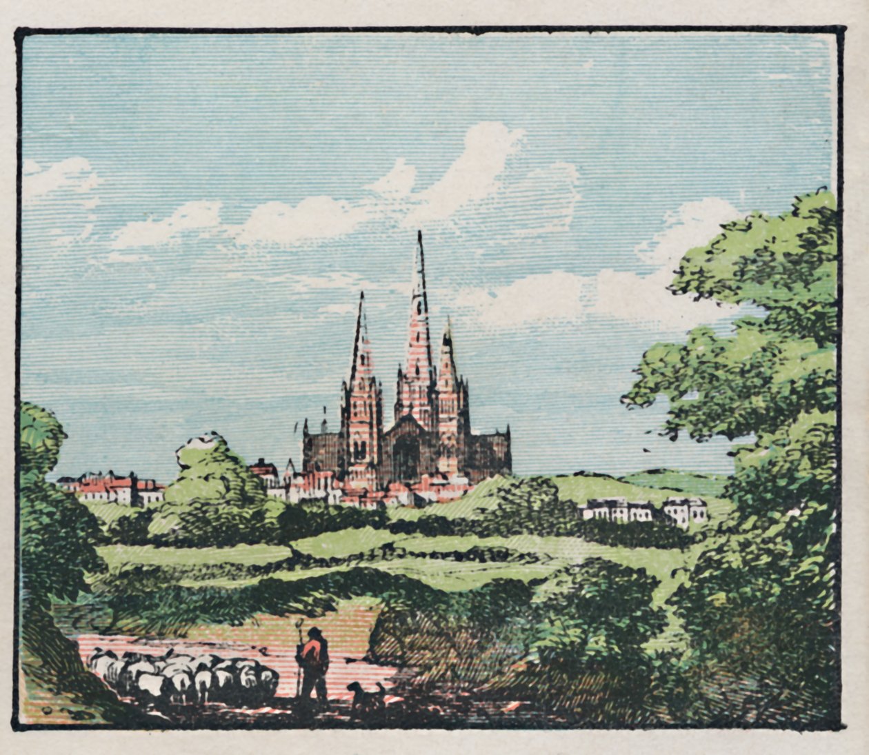 Lichfield, ok. 1910. autorstwa Unbekannt