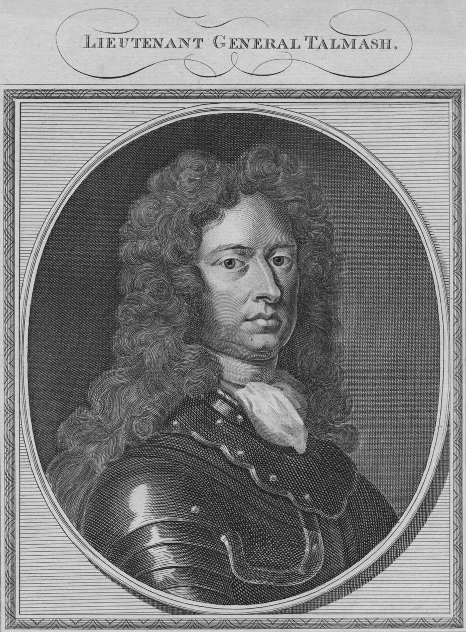 Generał porucznik Talmash, 1784. autorstwa Unbekannt