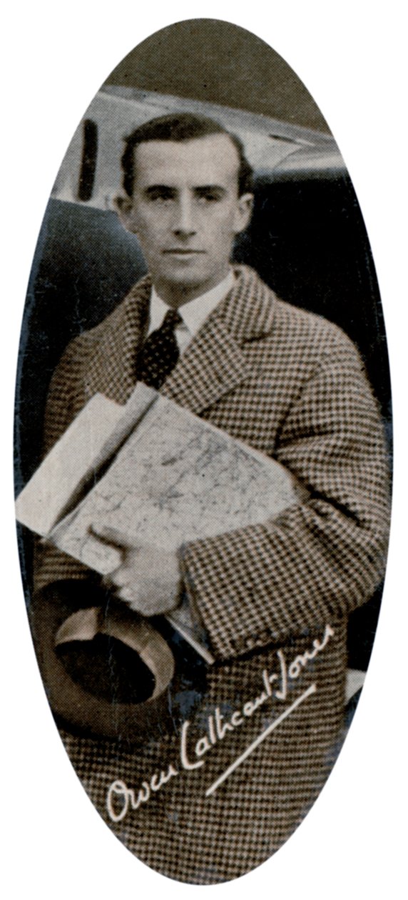 Porucznik Owen Cathcart Jones, brytyjski pilot, 1935 autorstwa Unbekannt