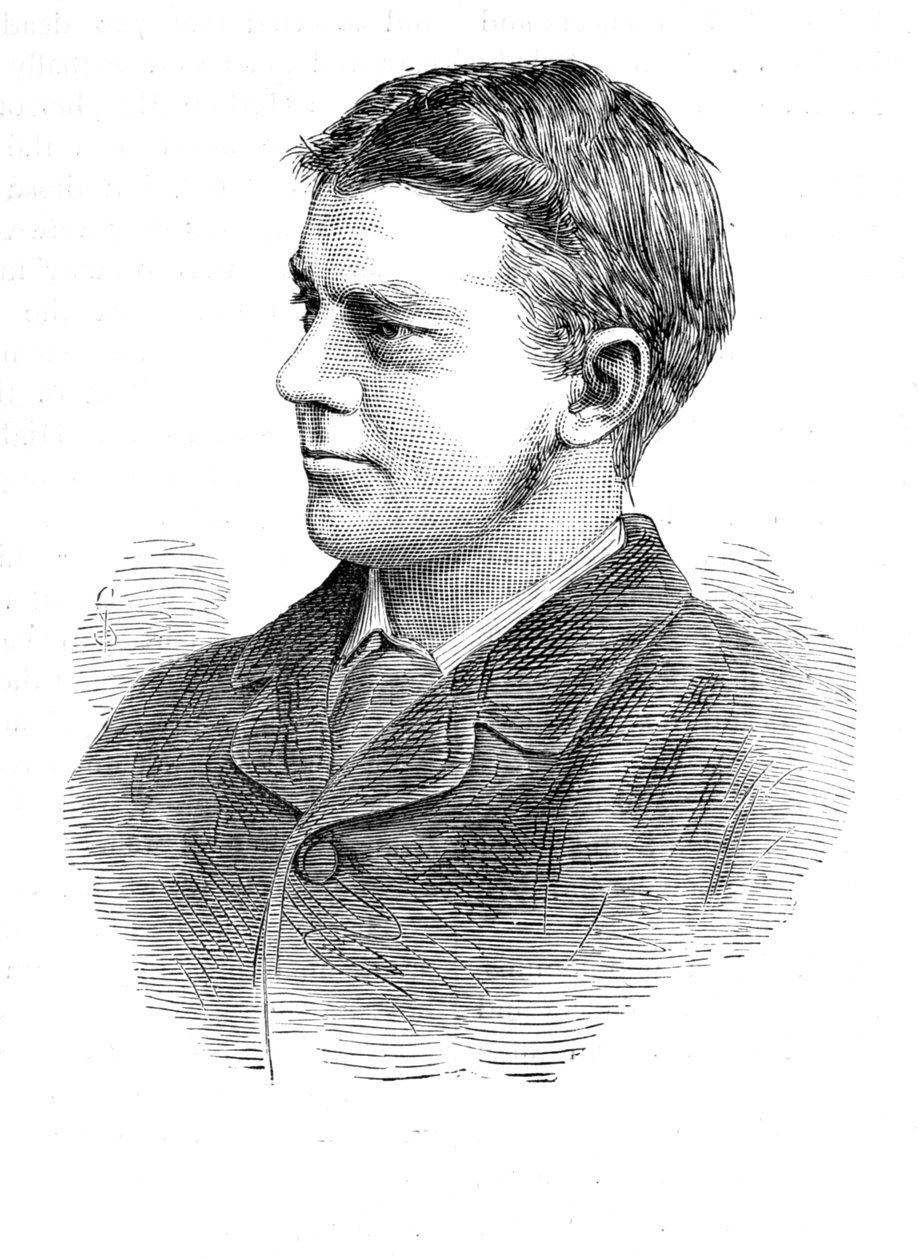 Porucznik Wyatt Rawson, ok. 1882 r. autorstwa Unbekannt