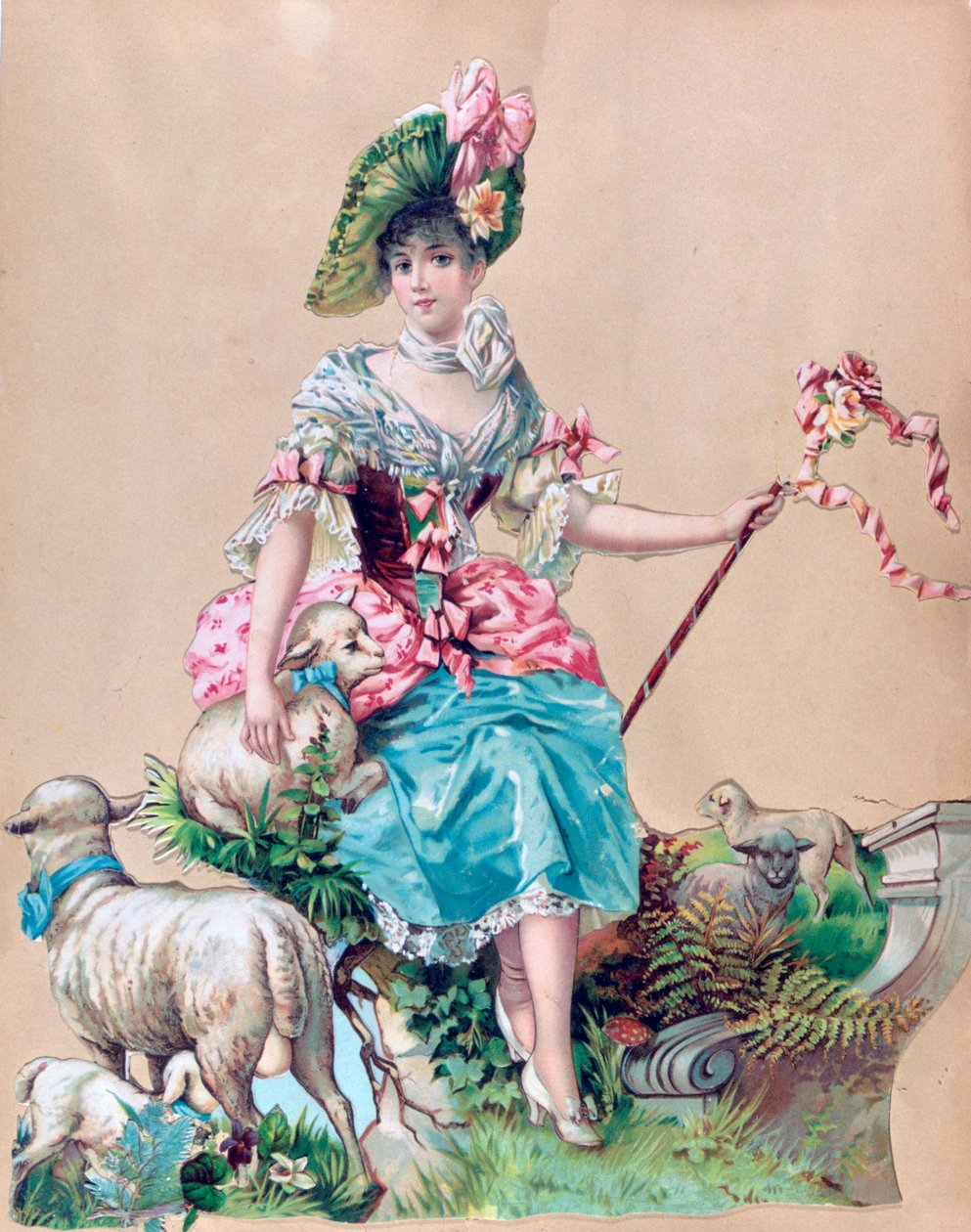 Mały Bo Peep autorstwa Unbekannt