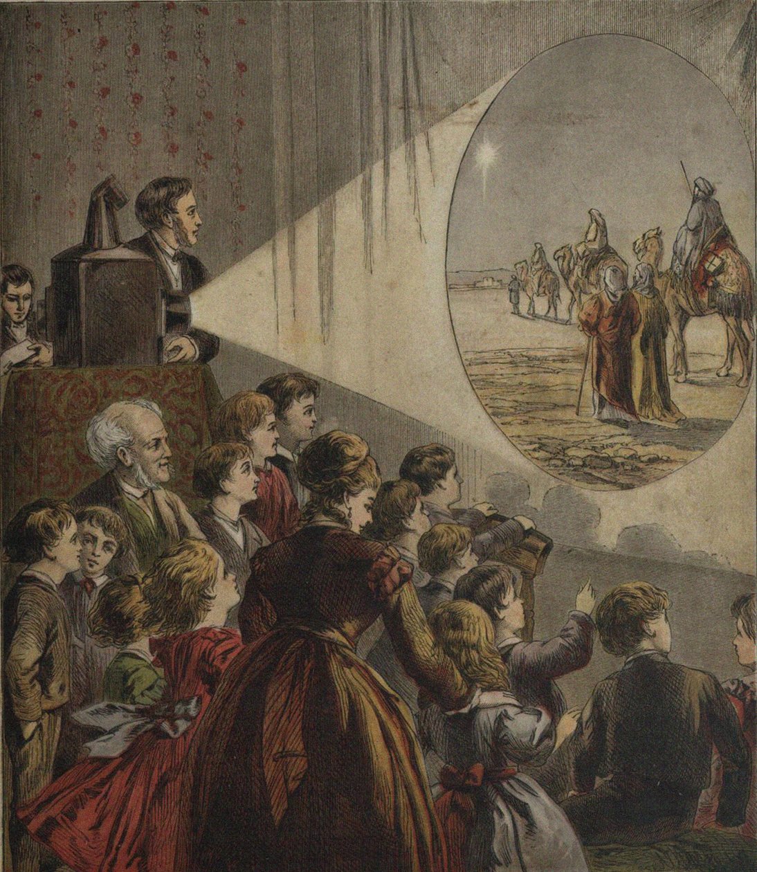 Boże Narodzenie Małego Paula, 1881 r. autorstwa Unbekannt