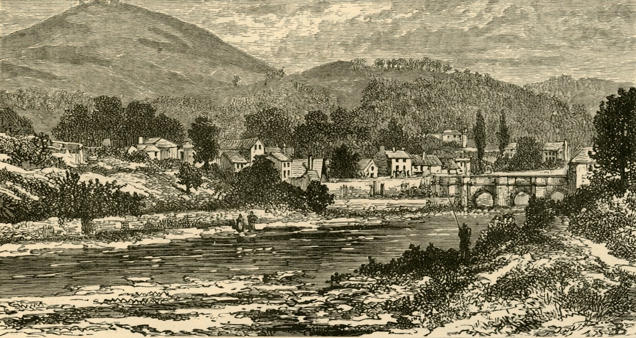 Most Llangollen, 1898. autorstwa Unbekannt