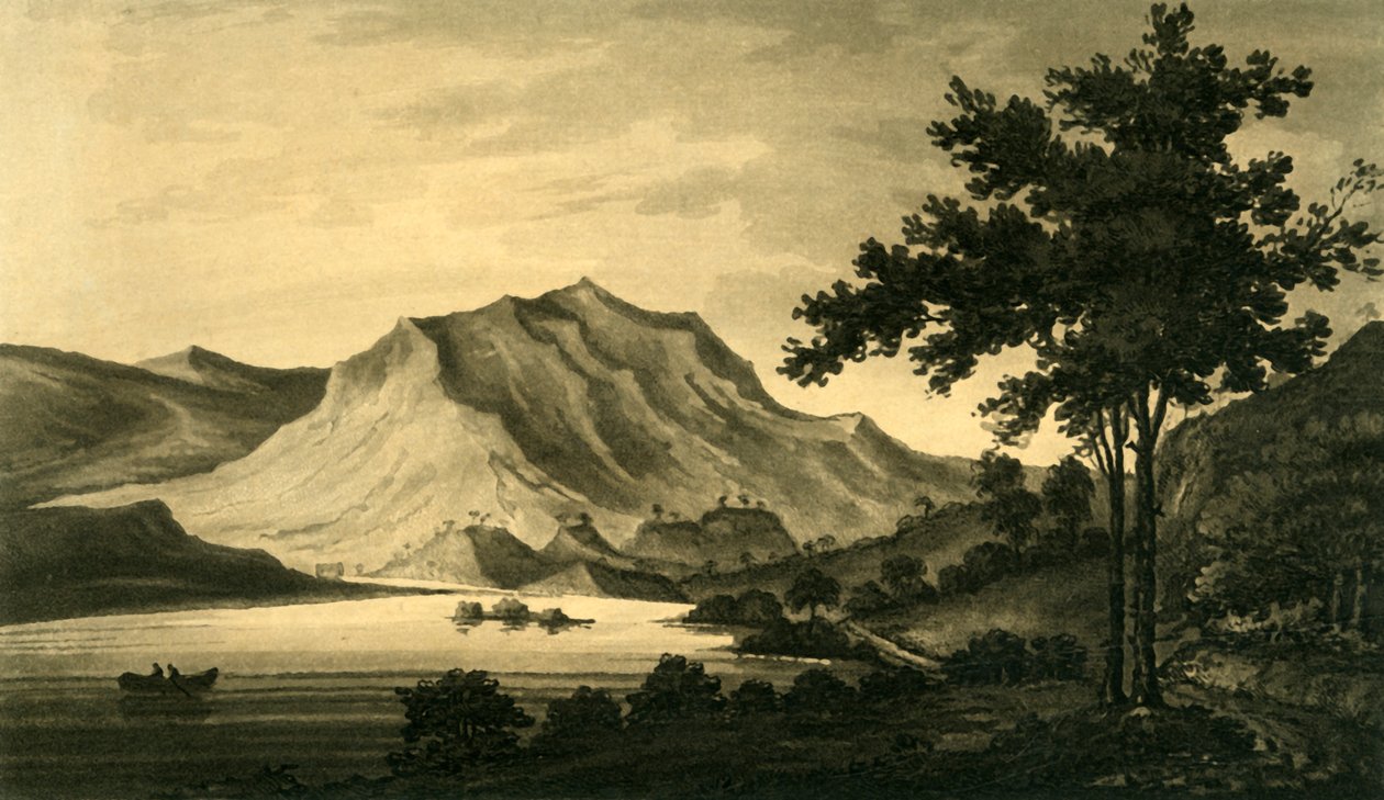 Loch Achray, 1802. autorstwa Unbekannt