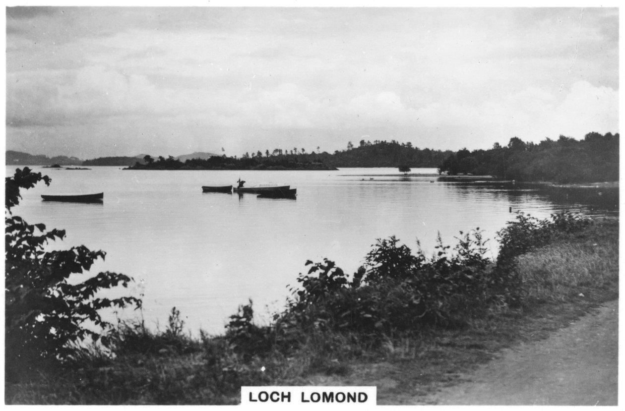 Loch Lomond, Szkocja, 1937 autorstwa Unbekannt
