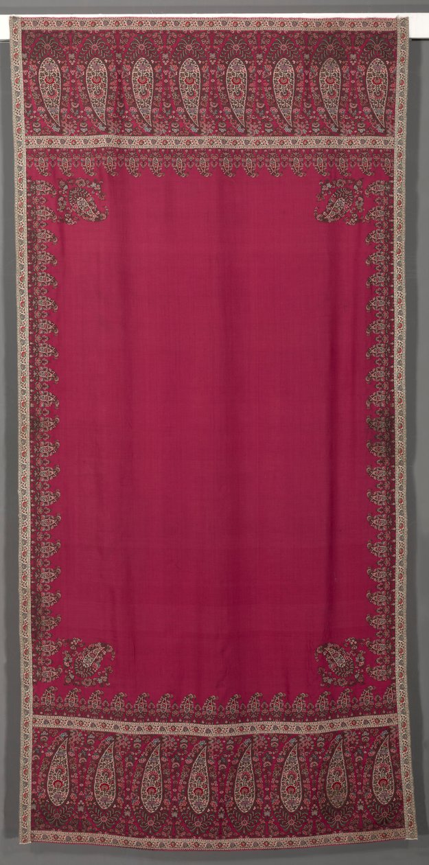 Długi szal, ok. 1825. autorstwa Unbekannt