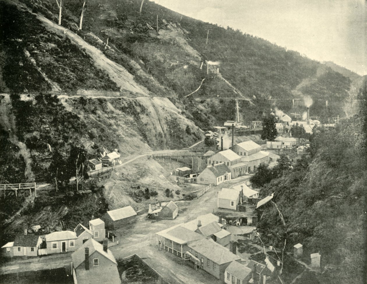 Kopalnia Złota Długi Tunel, Walhalla, 1901. autorstwa Unbekannt