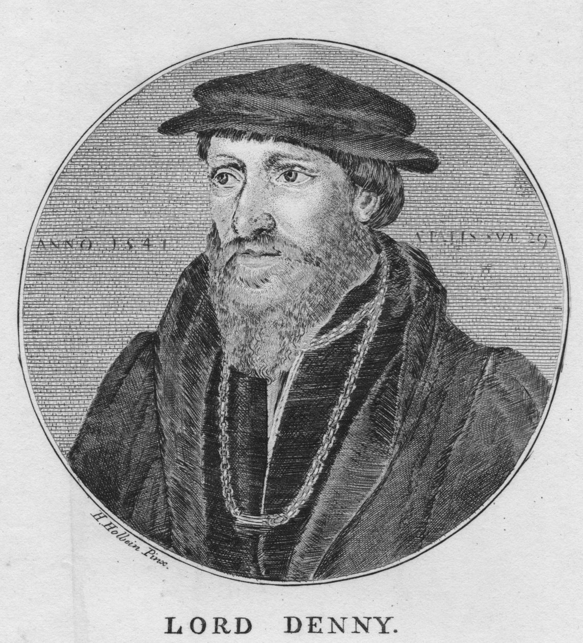 Lord Denny, 1541, początek XIX wieku. autorstwa Unbekannt