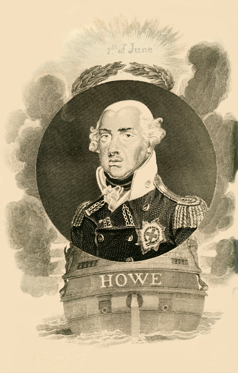 Lord Howe, 1726-1799, 1816. autorstwa Unbekannt