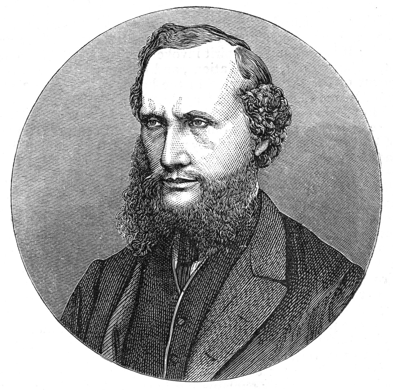 Lord Kelvin, szkocki matematyk i fizyk, 1876 autorstwa Unbekannt