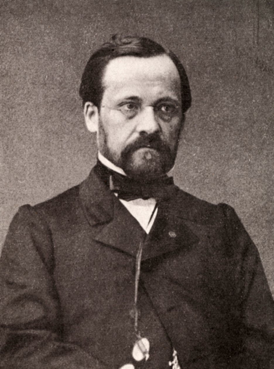 Louis Pasteur, francuski mikrobiolog i chemik, XIX w. autorstwa Unbekannt