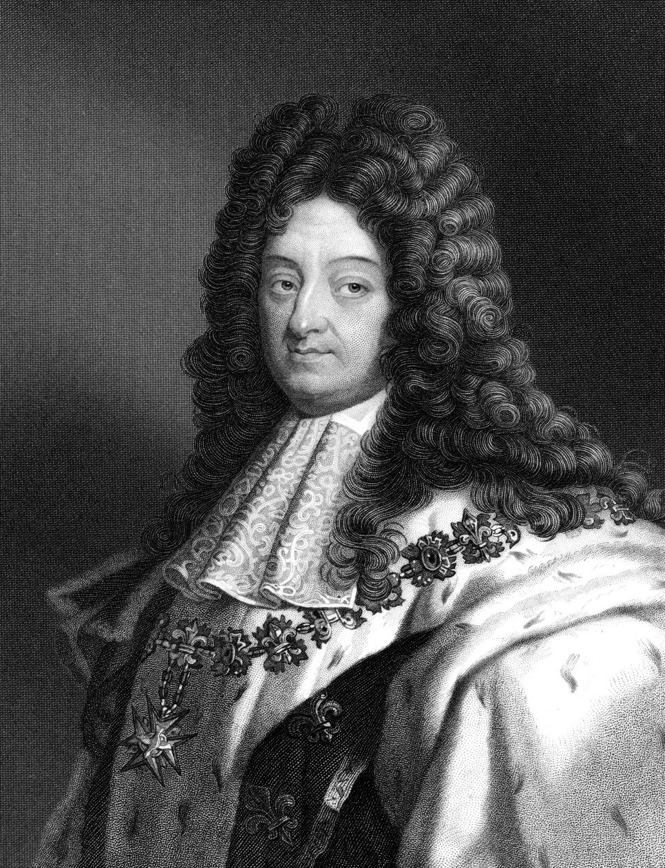 Ludwik XIV, król Francji od 1643, c1835 autorstwa Unbekannt
