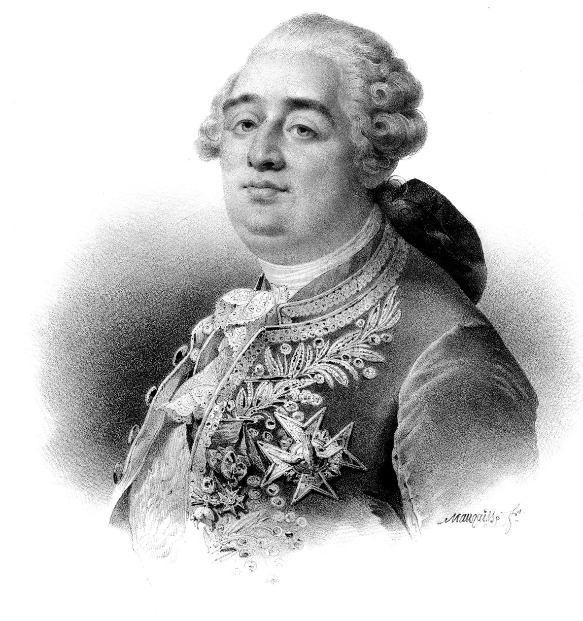 Ludwik XVI, król Francji, 1816 autorstwa Unbekannt