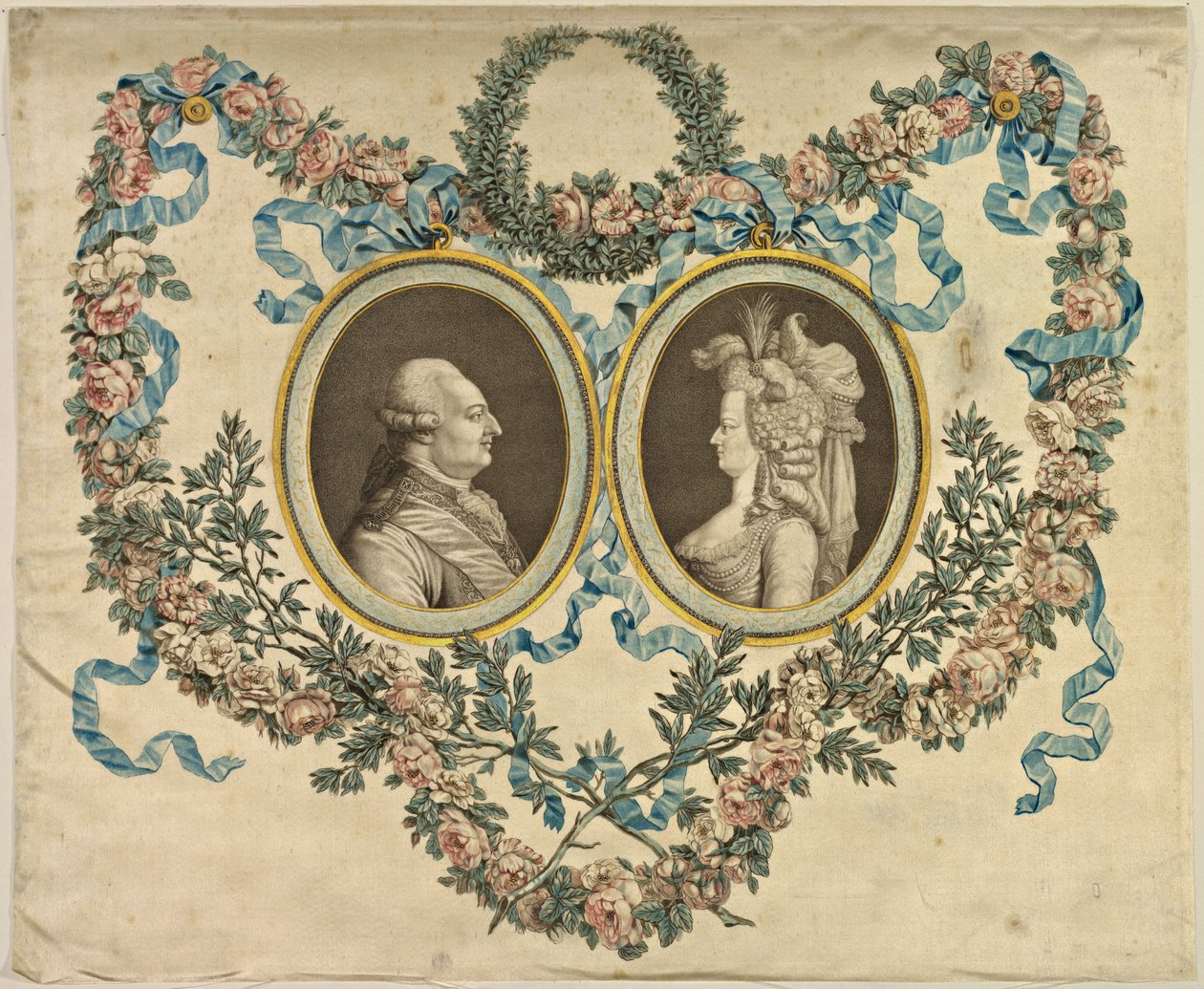 Ludwika XVI i Marii Antoniny. autorstwa Unbekannt