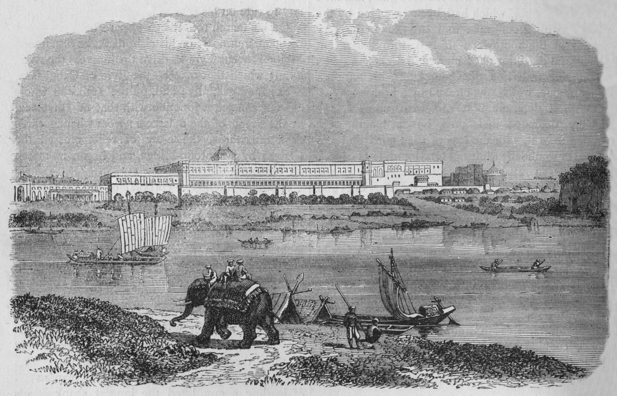 Lucknow, ok. 1880 r autorstwa Unbekannt