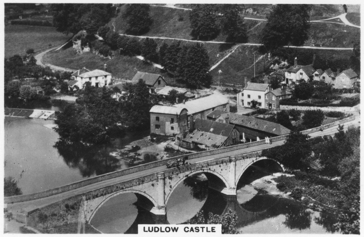 Zamek Ludlow, 1936 autorstwa Unbekannt