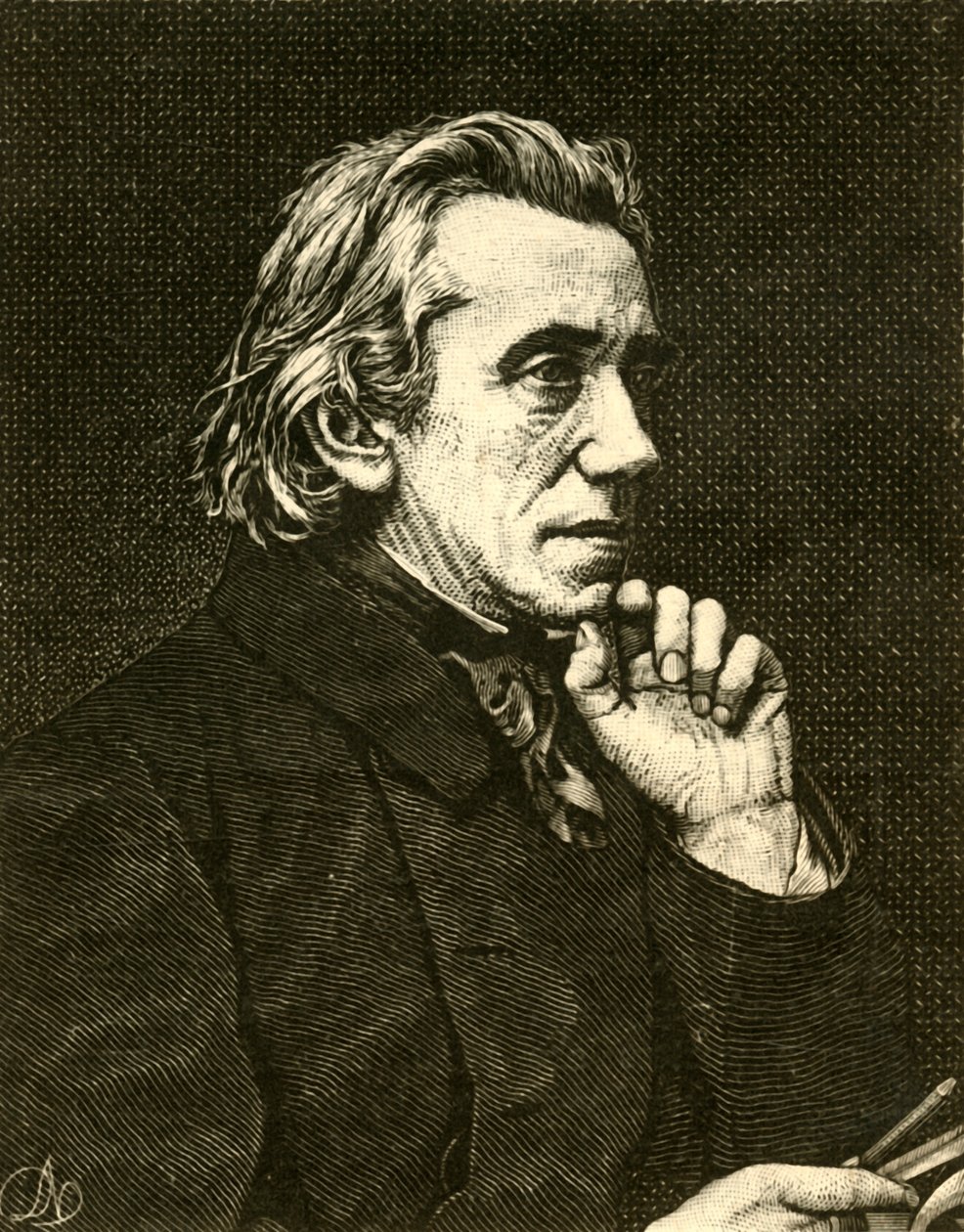 Ludwig Richter, 1881. autorstwa Unbekannt