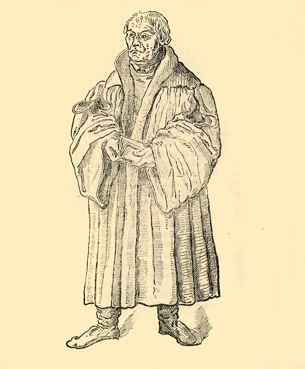 Głoszenie Lutra, ok. 1500-1520, 1890. autorstwa Unbekannt
