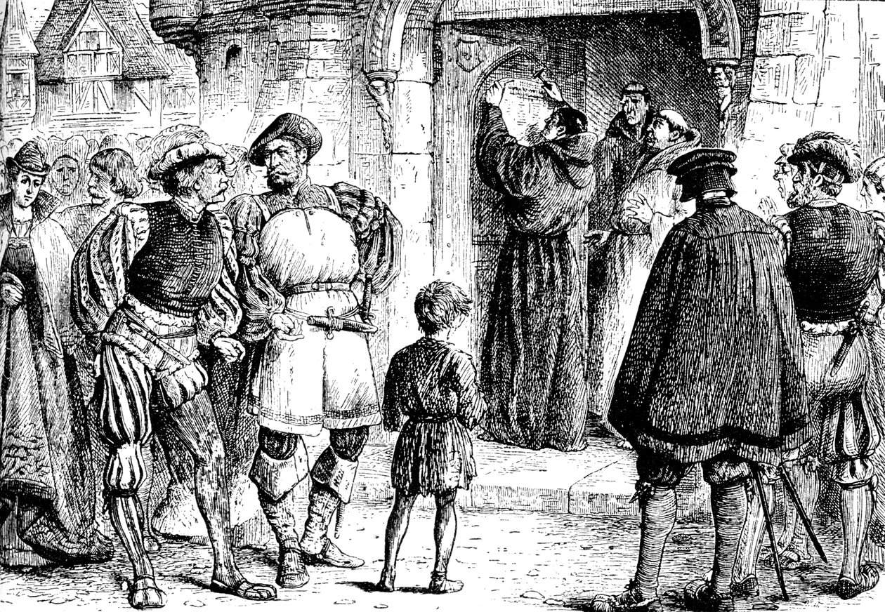 Protest Lutra, 1517, 1909 autorstwa Unbekannt