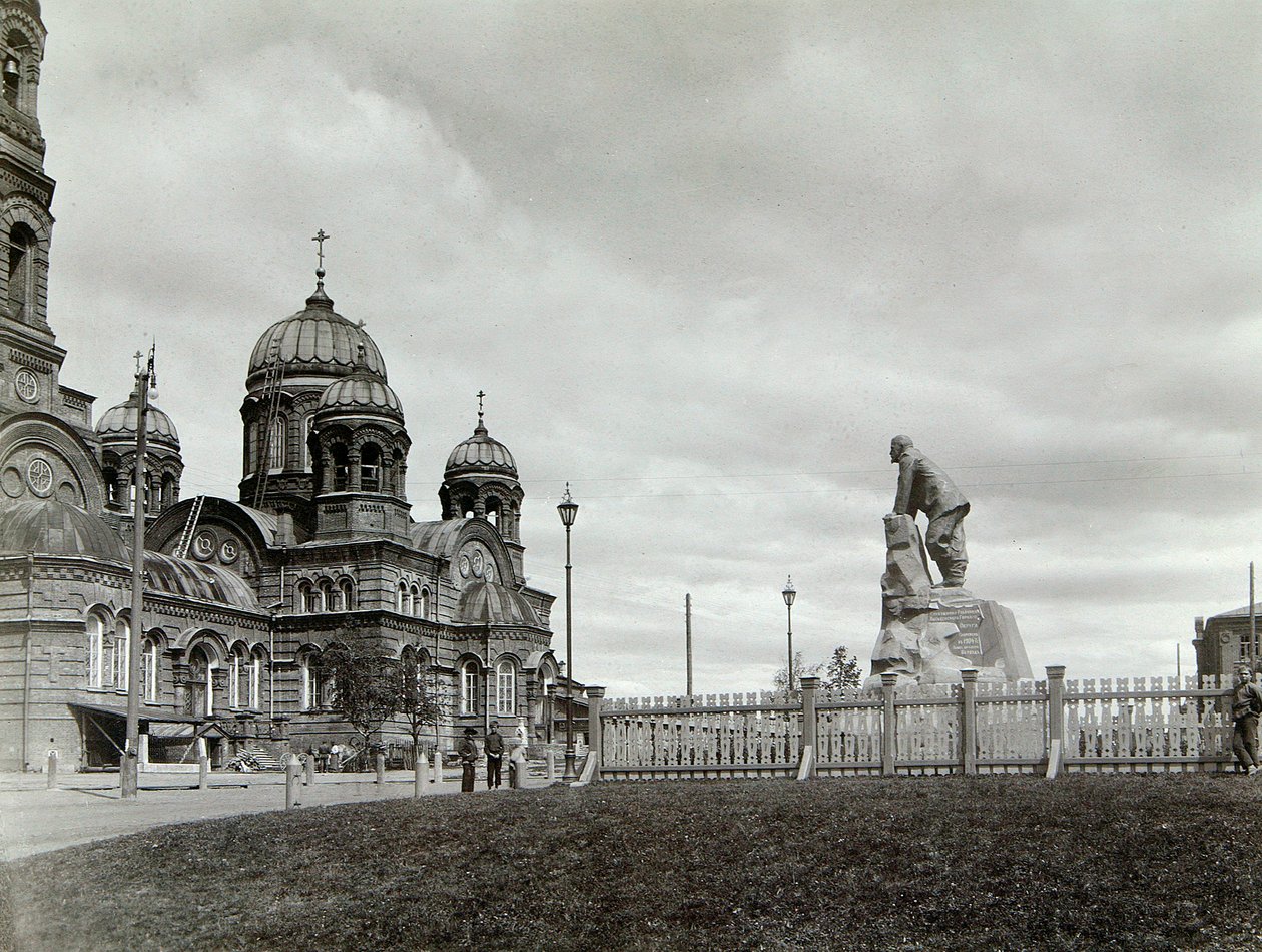 Stacja Łysva, Rosja, 1900 autorstwa Unbekannt
