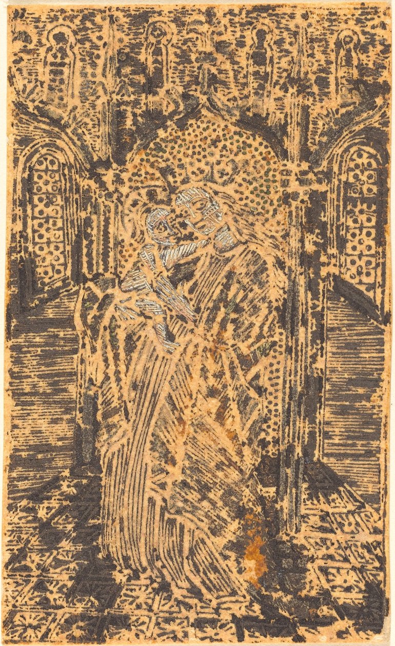 Madonna z Dzieciątkiem, c. 1480. autorstwa Unbekannt