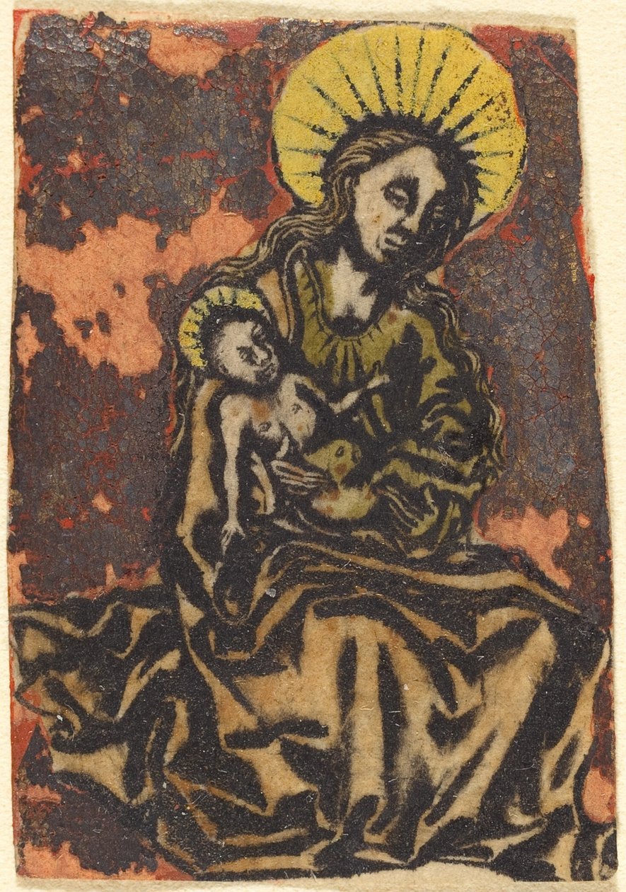 Madonna z Dzieciątkiem, c. 1480. autorstwa Unbekannt