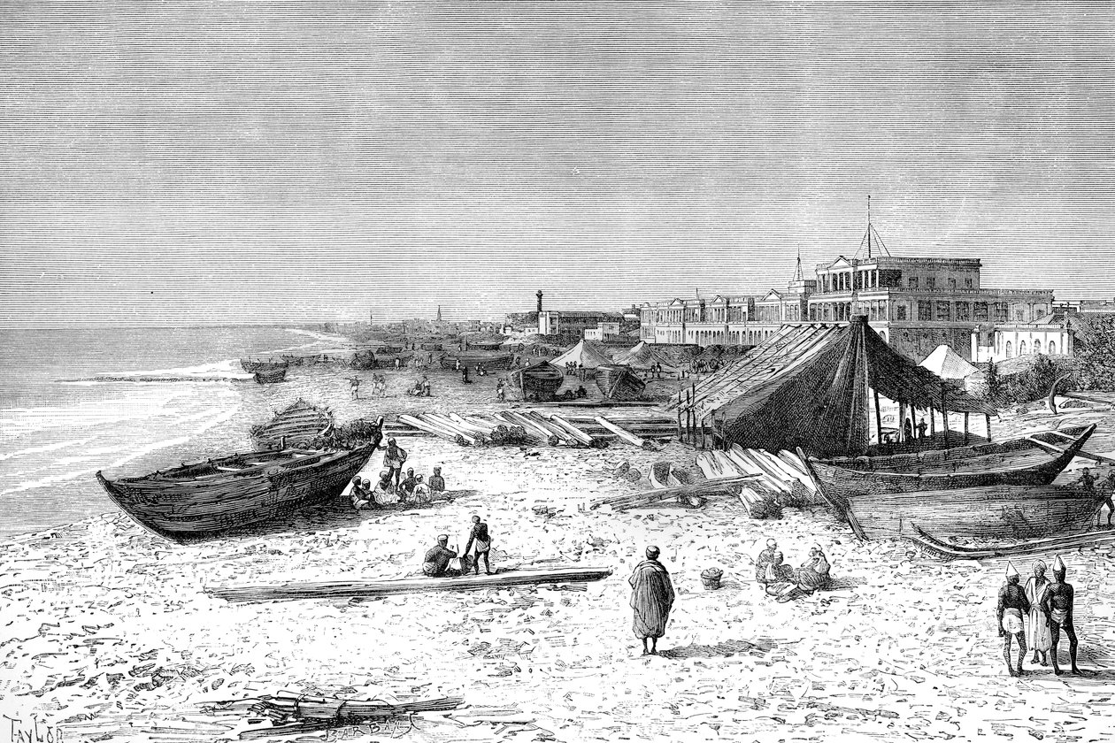 Madras, Indie, 1895 autorstwa Unbekannt