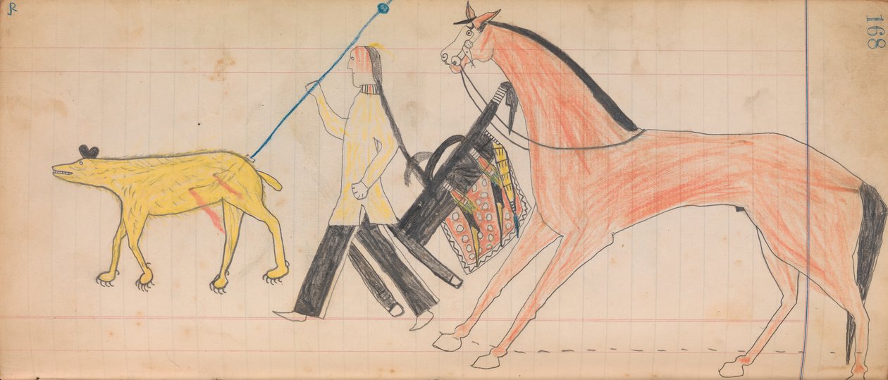 Maffet Ledger: Rysunek, ca. 1874-81. autorstwa Unbekannt