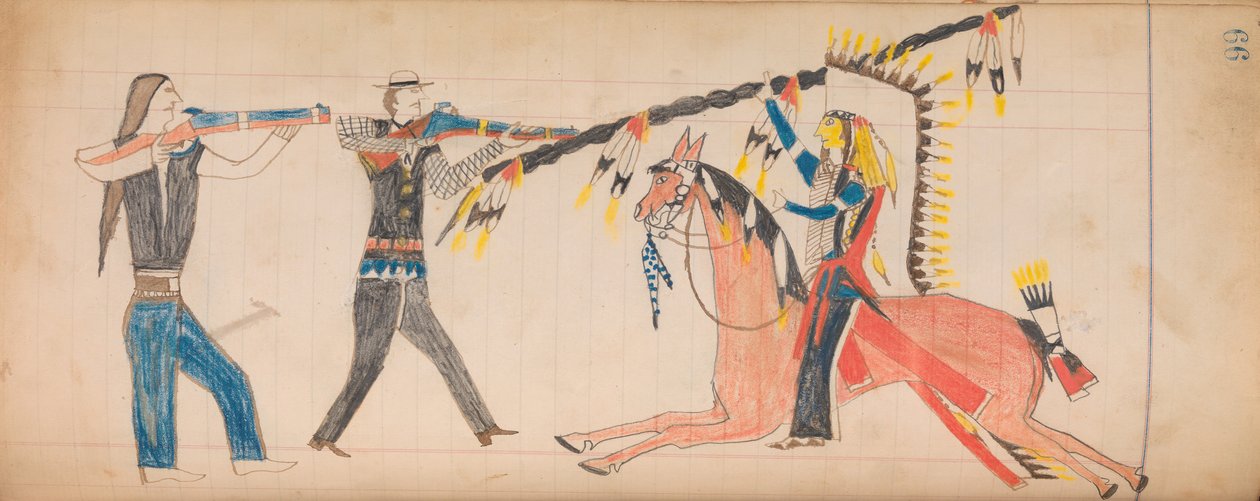Maffet Ledger: Rysunek, ca. 1874-81. autorstwa Unbekannt