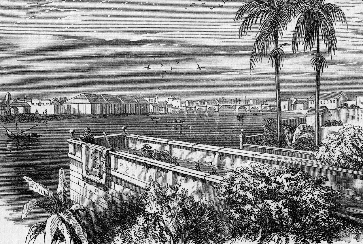 Manila, Filipiny, ok. 1880 autorstwa Unbekannt