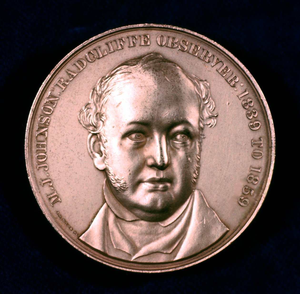 Manuel John Johnson, angielski astronom, 1862 autorstwa Unbekannt