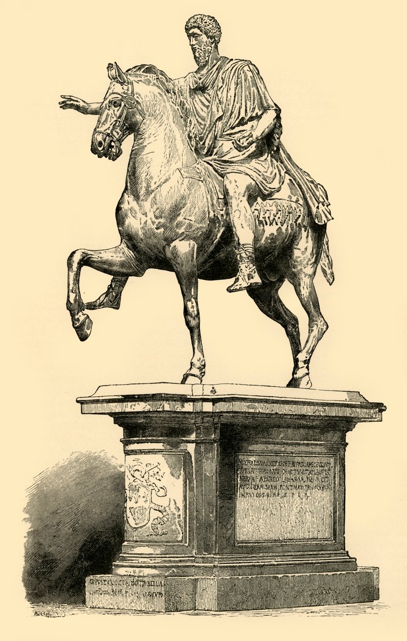 Marek Aureliusz, 1890. autorstwa Unbekannt