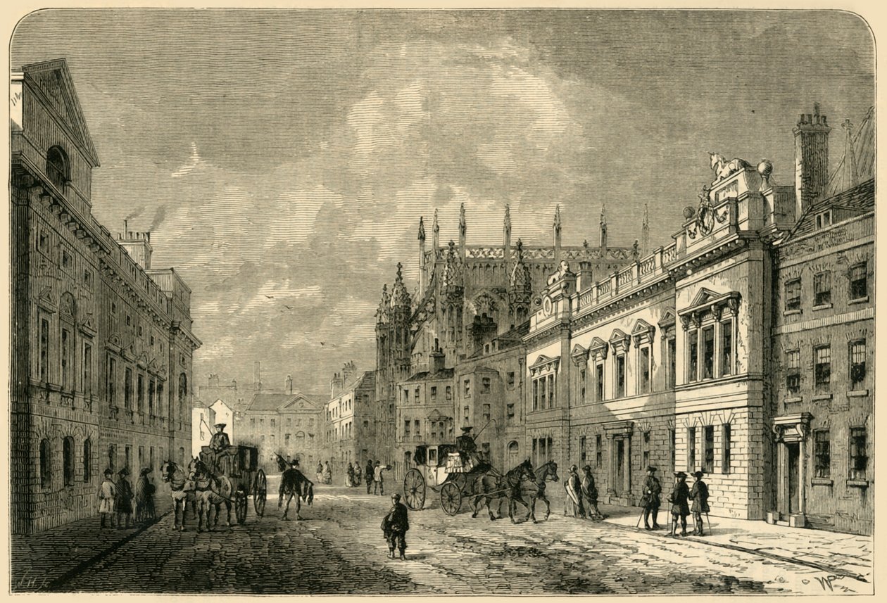 Margaret Street, Westminster, 1881. autorstwa Unbekannt