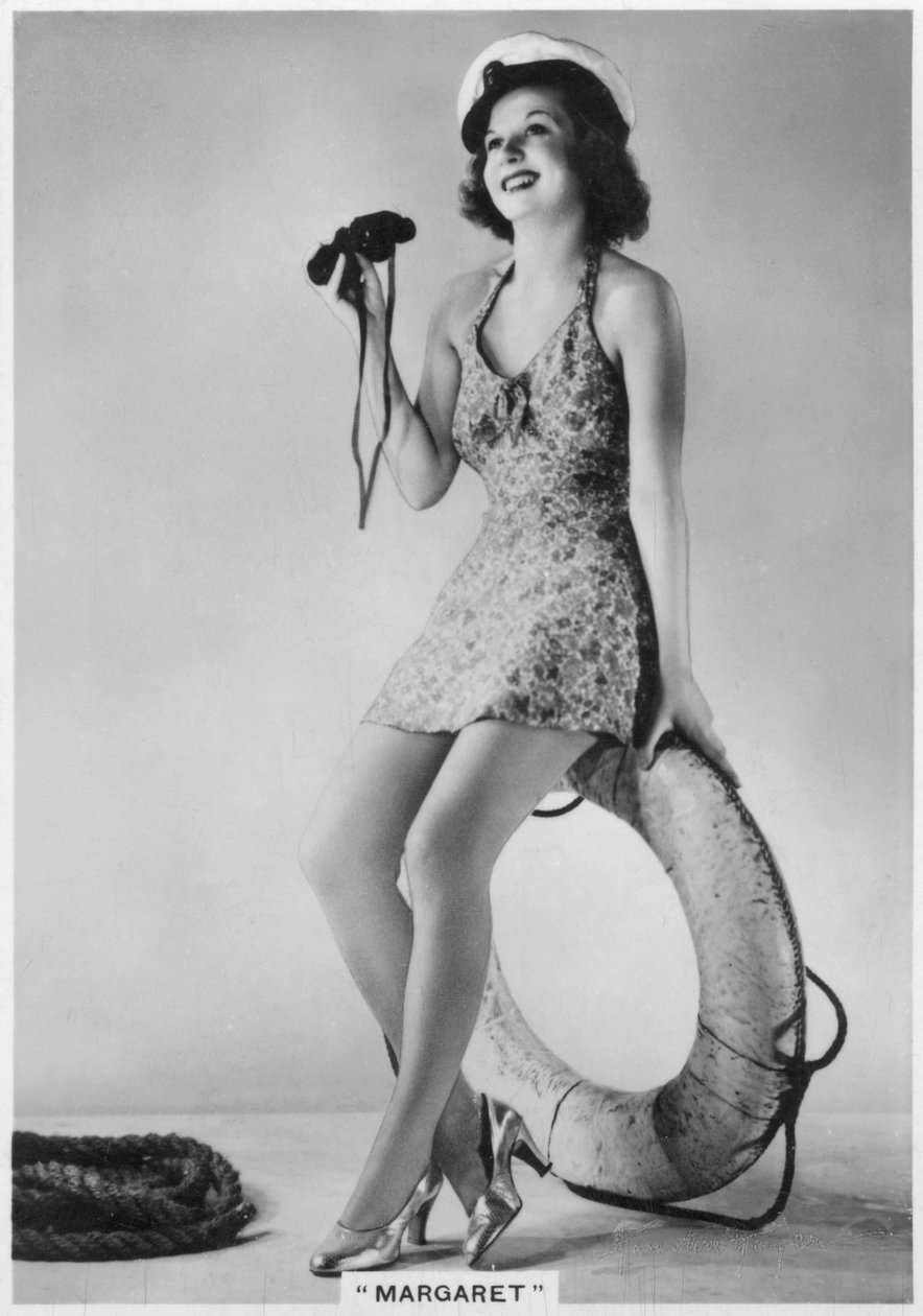 Margaret, z Windmill Theatre, Londyn, 1938 autorstwa Unbekannt